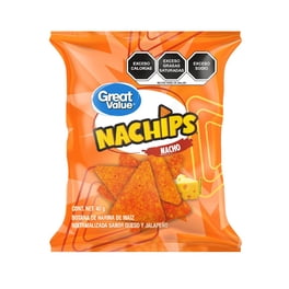 Totopo Nacho GV sabor queso y jalapeño 40 g