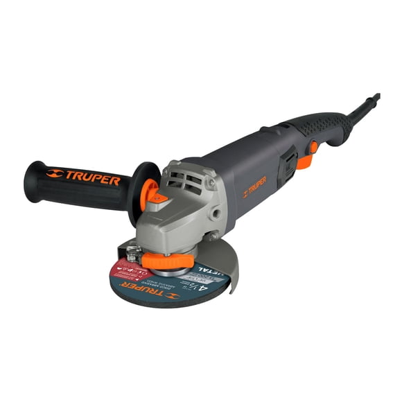 Esmeriladora angular, 4-1/2', industrial, 900 W Truper