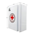 thumbnail image 4 of LESSPIRO, BOTIQUÍN MEDIANO DE EMERGENCIA, METÁLICO, PRIMEROS AUXILIOS, BLANCO, DE PARED., 4 of 5