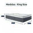 thumbnail image 2 of Colchon King Size Restonic Confort Ortopédico Anti-Estrés + 2 Almohadas Restonic + Sabanas, 2 of 10