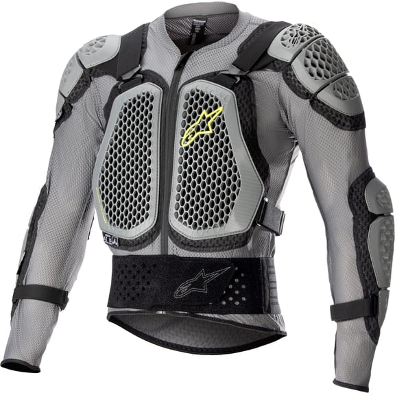 Chaqueta de protección Alpinestars Bionic Action V2 gris/negra XL