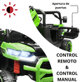 thumbnail image 2 of Montable Eléctrico para Niños Tractor 6x6 Caja de Vuelco Atomática Luz y Sonido Bluetooth 12v - Verde, 2 of 8