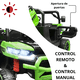 thumbnail image 2 of Montable Eléctrico para Niños Tractor 6x6 Caja de Vuelco Atomática Luz y Sonido Bluetooth 12v - Verde, 2 of 8