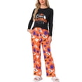 thumbnail image 2 of INSPIRAR CHIC Halloween Conjunto de Pijamas Familiares a Juego con Impresión de Calabaza, Camiseta de Manga Larga con Pantalones S Naranja para Niños, 2 of 5