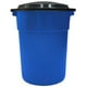 thumbnail image 3 of Contenedor Redondo con Tapa Plastic Trends Kartell 60 Litros Color Azul, 3 of 5