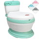thumbnail image 1 of Baño Entrenador para Niños con Asiento Acolchado Antideslizante Diseño Realista - Verde, 1 of 6