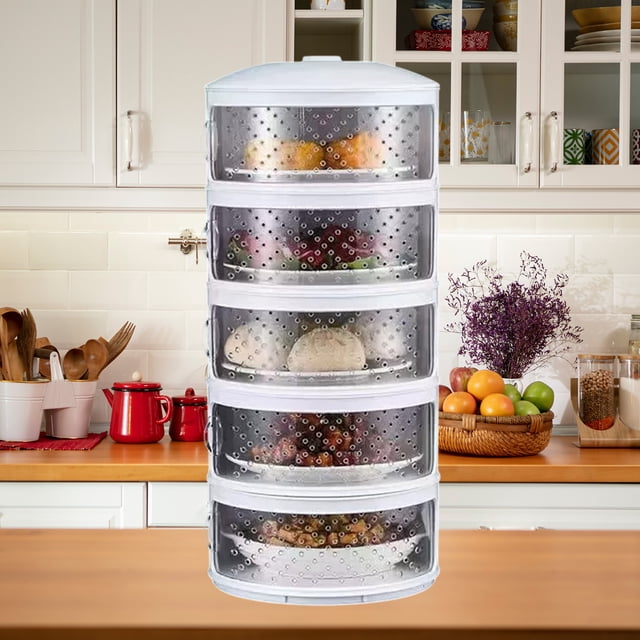 Cubre Alimentos Masa Restos Almacenamiento Cocina Protector Mosca Plegable,Almohadilla de Masa Restos,Resguardo de Cocina,MultiCapa Impermeable,Resistente a Manchas,Foldable,topliu