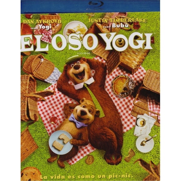 El Oso Yogi 2010 Justin Timberlake Pelicula Blu-ray + DVD