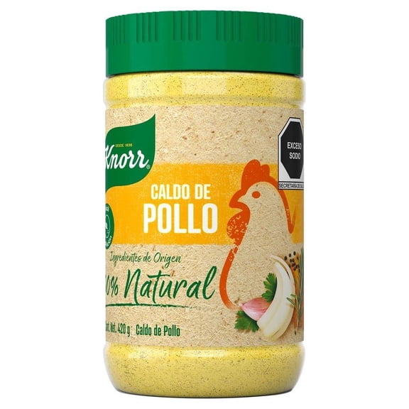 Caldo de pollo Knorr natural 420 g