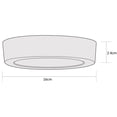 thumbnail image 3 of Estevez Luminaria LED para Sobreponer DRUM ECO 12W 6500K Blanco, 3 of 7