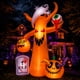 thumbnail image 1 of Inflable Halloween Arbol Calabazas Fantasma Ojo 2.45m Led, 1 of 7