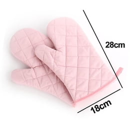 Heat-resistant Oven Mitts - Silicone Kitchen Oven Mitt Gloves,-