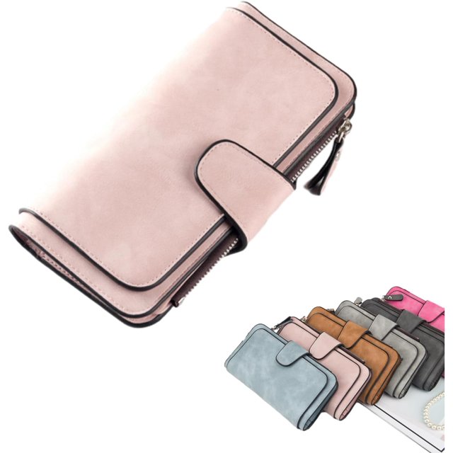 Cartera popular, Carteras populares para mujeres, Carteras múltiples retro glamorosas, Múltiples ranuras para tarjetas, Gran capacidad