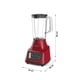 thumbnail image 3 of Licuadora Taurus Grandeur Touch 8 Velocidades Rojo, 3 of 4