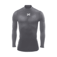 thumbnail image 2 of Playera Deportiva Manga Larga Unisex ZAPARI Licra Deportiva de Compresion Comoda y Fresca gris M, 2 of 8