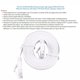 thumbnail image 5 of Cable Ethernet De 0 5 M 1 5 M 2m 3m 5m 10m 15m 20m Cable Ethernet De Alta Velocidad RJ45 CAT6 Cable LAN De Red Ethernet Plano Enrutador De Parches UTP Cables De, 5 of 8