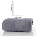 thumbnail image 4 of CaiYueKe 100% Cotton Bath Towels, Ultra Absorbent Quick Dry Hotel Spa Quality, Soft Thick Oversized Body Towels for Bathroom, Gym, Travel Housewarming Gift, 4 of 8