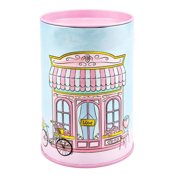 Lata Multiusos Prichos París Multicolor de Metal 1 Pieza