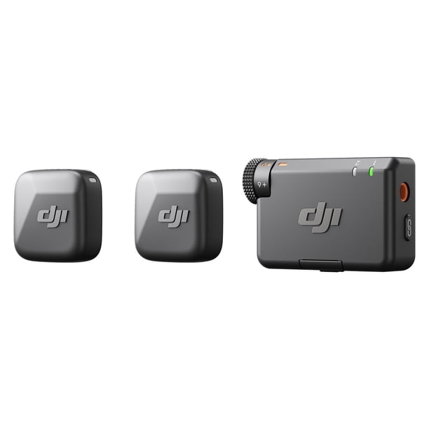 DJI Mic Mini (2 TX + 1 RX), Audio Rico en Detalles, micrófono lavalier inalámbrico para cámara/Android, vlog para 2 Personas, producción en Equipo