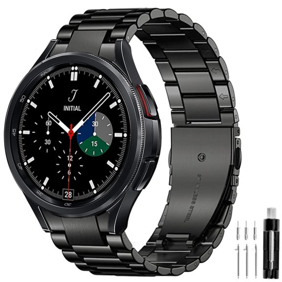 Correa de Acero Inoxidable de Reemplazo GOLDTOLUCK para Samsung Galaxy Watch 8 7 6 5 4