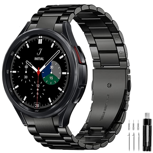 Correa de Acero Inoxidable de Reemplazo GOLDTOLUCK para Samsung Galaxy Watch 8 7 6 5 4