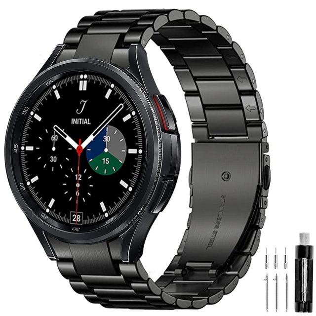 Correa de Acero Inoxidable de Reemplazo GOLDTOLUCK para Samsung Galaxy Watch 8 7 6 5 4