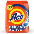 thumbnail image 1 of Detergente en Polvo Ace Limpieza Rápida, con Oxígeno Activo y Fácil Disolución, 33 Cargas (3.5 kg), 1 of 5