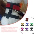 thumbnail image 4 of Billuyoard Mascota Control Arnés para Perro Cachorro Gato Suave a Pie Cuello Seguridad Tira Suministros para perros Negro S, 4 of 6