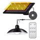 thumbnail image 1 of Luz Solar Interior/exterior Impermeable A Remote negro, 1 of 5