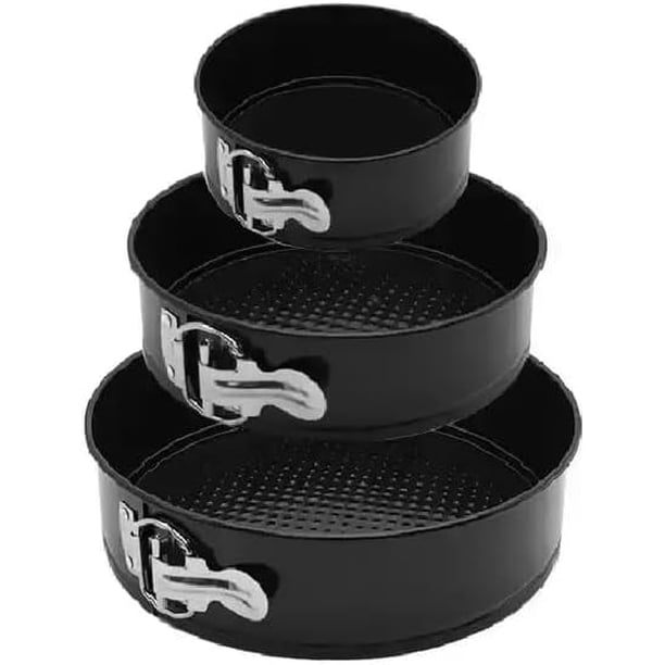 Moldes para Pasteles Practiksa Reposteria Acero de Alto Carbono 3 Piezas
