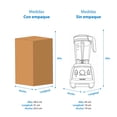 thumbnail image 4 of Combo Licuadora Turmix Turbo Color Beige y Chopper Turmix Picatodo, 4 of 5