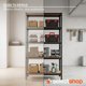 thumbnail image 5 of Set de 2  Estantes Metálicos Organizador Anaquel Mueble 5 Niveles, 5 of 7