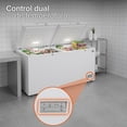 thumbnail image 3 of White Westinghouse  Congelador 18 pies 508 L  Acero blanco  2 puertas  Control dual de temperatura  Condensador interno  Canastilla interior  Manija exterior  Cerradura con llave  Luz interior  Ruedas, 3 of 7
