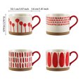 thumbnail image 3 of Billuyoard Taza de agua de cerámica a la moda, taza de café con leche, tazas de té para beber, botella de cumpleaños para el hogar, interior, oficina, Teteras tipo 3, 3 of 6