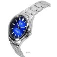 thumbnail image 3 of Casio Standard Analog Stainless Steel Blue Dial Solar MTS-RS100D-2AV Men's Watch, 3 of 4
