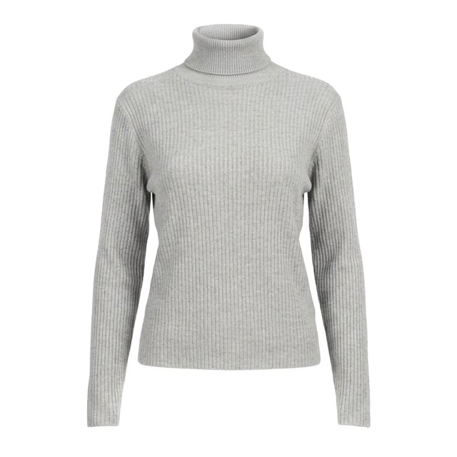 Sudadera Quarry para Dama, Cuello Alto Gris Talla XGD