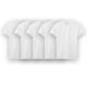 thumbnail image 1 of Playera Interior Cuello Redondo Fruit Of The Loom Super Value para Hombre, 5 Piezas Blanco Talla G, 1 of 4