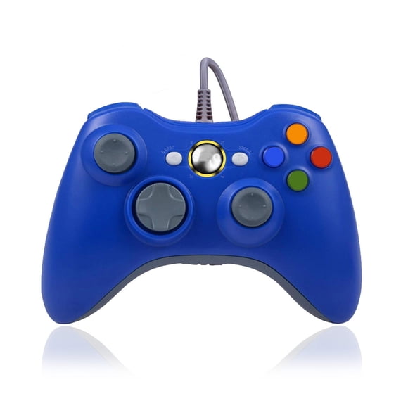 Control Alambrico Store Line Azul Para Xbox 360