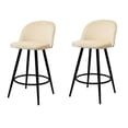 thumbnail image 1 of Set de 2 Bancos Periquera Mundo In BANC0903741CREMA Madera y Metal, 1 of 8