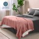 thumbnail image 4 of Bare Home Manta de Cama de Felpa Sherpa Mullida y Suave, Reversible, Liviana, Tamaño Twin/Twin XL, Rosa Empolvado, 4 of 6