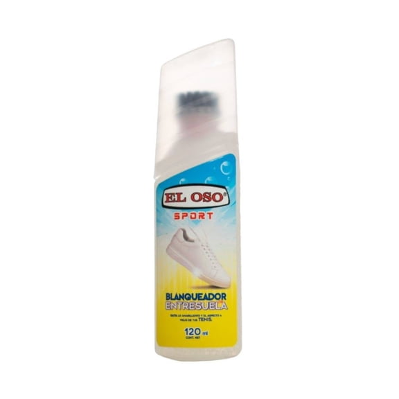 Blanqueador de entresuela El Oso sport para tenis 120 ml