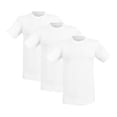 thumbnail image 1 of Playera Hanes Red Label para Hombre, 3 Piezas Blanco Talla M, 1 of 4