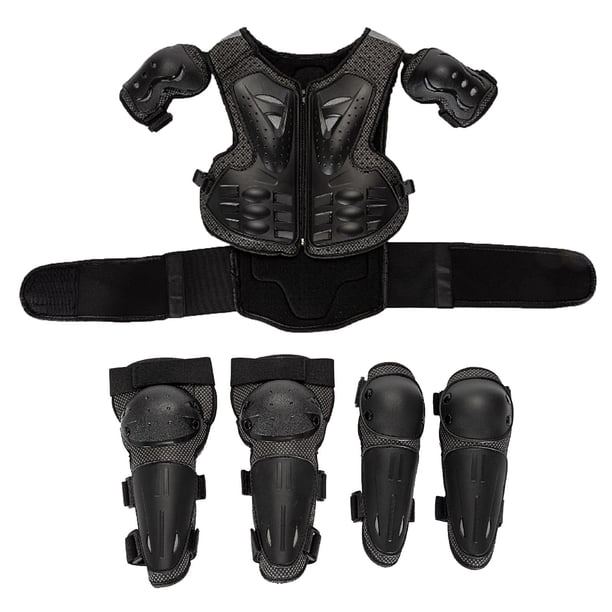 Motocicleta Traje cho Protector De Espalda Coderas Para Sunnimix Armadura de motocross para niños