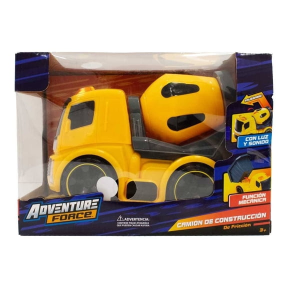 Juguete de Construcción Adventure Force Camión de Construcción de Fricción Amarillo