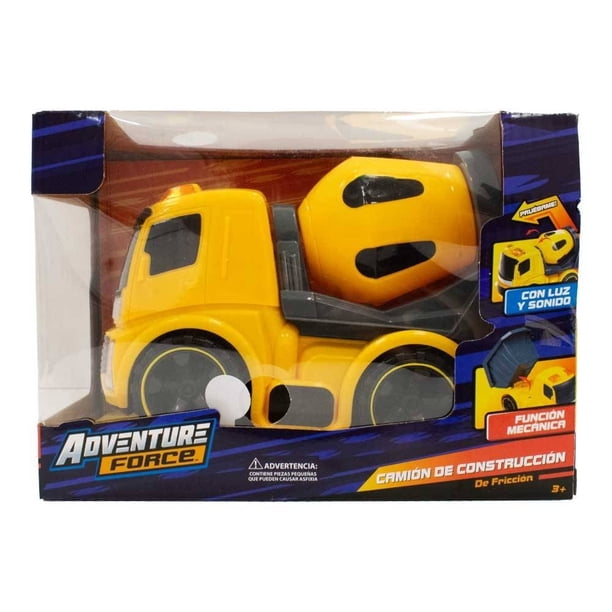 Juguete de Construcción Adventure Force Camión de Construcción de Fricción Amarillo