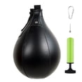 thumbnail image 1 of Speed Ball Boxing Punching Bag Swivel Set, Pear Shape Reflex Training Bag for Martial Arts Fitness, 1 of 1