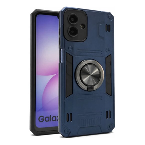 Funda Icon Case Titan para Samsung A07, Carcasa, Protector, Uso Rudo, Antigolpes, Resistente, Esquinas Reforzadas, Protección de Cámara - Azul marino