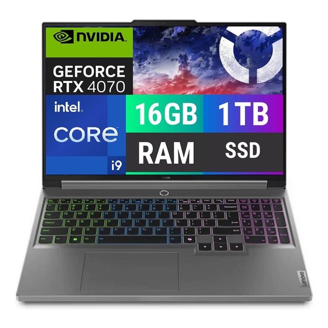 Laptop Gamer Lenovo Legion 5 Intel Core i9 14th Gen 16GB RAM 1TB SSD Nvidia RTX4070