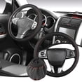 thumbnail image 2 of Funda para Volante de Coche, Elástica y de Cuero, Antideslizante., 2 of 7
