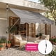 thumbnail image 3 of Toldo Marquesina Retráctil Misuri Gris 2x1.5m de Manivela con Altura Ajustable, 3 of 6